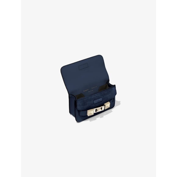 Proenza Schouler PS11 Belt Bag Navy Suede - Picture 3 of 4